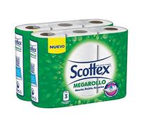 Scottex Megarollo papel de cocina - 2 packs de 3 rollos (total 6 rollos)