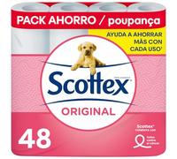 Scottex Original Papel Higiénico - 48 Rollos
