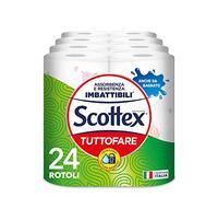 Scottex Tuttofare, dos lados diferentes, Maxi 24 rollos