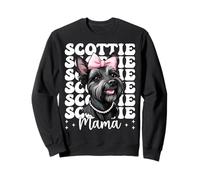 Scottie Mama Mom Scottish Terrier Dog - Coqueta para el día de la Madre Sudadera