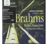 Scottish Chamber Orchestra Joseph Swensen – Brahms: Concierto para violín / Hungari – NAXOS