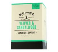 Scottish Fine Soaps Men's Grooming Vetiver & Sándalo 75ml+75ml+40g+75ml