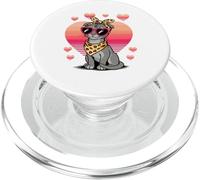 Scottish Fold Cat Valentines Day PopSockets PopGrip para MagSafe