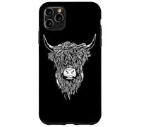 Scottish Highland Cattle Cow Bull Head Breeder Carcasa para iPhone 11 Pro MAX