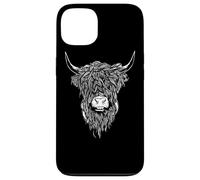 Scottish Highland Cattle Cow Bull Head Breeder Carcasa para iPhone 13