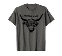 Scottish highland cattle cow - Heilan Coo Camiseta