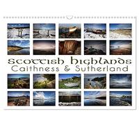Scottish Highlands - Caithness & Sutherland / UK-Version (Wall Calendar 2026 DIN A3 landscape), CALVENDO 12 Month Wall Calendar: 72 stunning photographs from Caithness & Sutherland