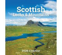 Scottish Lochs Mountains Mini Easel Desk