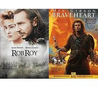 Scottish Pride 2-DVD Bundle: Braveheart & Rob Roy (Mel Gibson/ Liam Neeson