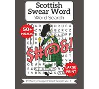 Scottish Swearing Word Search: Large Print for Adults & Seniors (Profanity Passport Word Search)