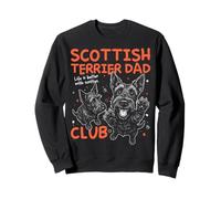 Scottish Terrier Dad Club Dog Dad Men Día del Padre Sudadera