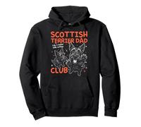 Scottish Terrier Dad Club Dog Dad Men Día del Padre Sudadera con Capucha