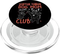 Scottish Terrier Mom Club Dog Mom Mamá Día de la Madre Lindo PopSockets PopGrip para MagSafe