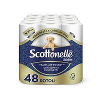 Scottonelle - Papel higiénico suave y acolchado 48 Unità