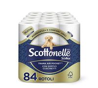 Scottonelle - Papel higiénico suave y acolchado 84 Unità