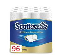 Scottonelle - Papel higiénico suave y acolchado, paquete de 96 rollos