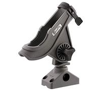 Scotty Baitcaster/Spinning Rod Holder with Side/Deck Mount Grey