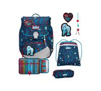 Scout Alpha Juego de mochilas escolares 4 piezas azul