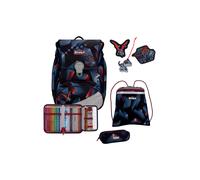 Scout Alpha Juego de mochilas escolares 4 piezas negro