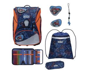 Scout Alpha Juego de mochilas escolares púrpura