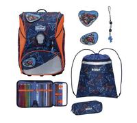 Scout Alpha Movie Star Juego de mochilas escolares 5 piezas azul