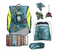 Scout Alpha Movie Star Juego de mochilas escolares 5 piezas verde