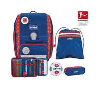 Scout Genius Bundesliga Juego de mochilas escolares 6 piezas azul