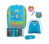 Scout Genius Juego de mochilas escolares 4 piezas azul