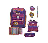 Scout Genius Juego de mochilas escolares 4 piezas fucsia