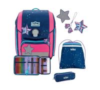 Scout Genius Juego de mochilas escolares 4 piezas rosa