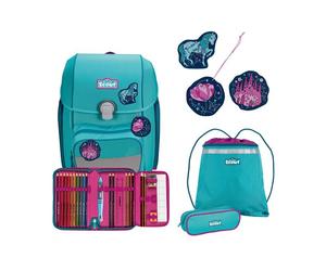 Scout Genius Juego de mochilas escolares 4 piezas verde
