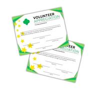 Scout Leader - Certificado de agradecimiento para voluntarios, paquete de 30 unidades, 8.5 x 11 pulgadas, tropa de liderazgo # Reconocimiento de ventas de galletas de oro y plata, premio Brownie Daisy