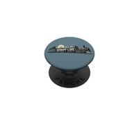 Scout Life Vintage Train & Nature Locomotive Graphic PopSockets PopGrip Adhesivo