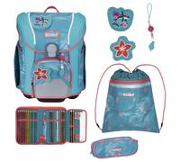 Scout Micro Juego de mochilas escolares 7 piezas azul