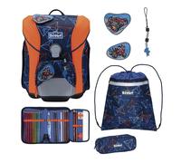 Scout Micro Juego de mochilas escolares 5 piezas azul