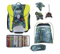 Scout Micro Juego de mochilas escolares 5 piezas gris