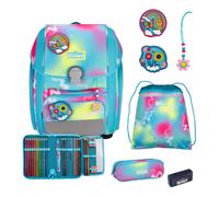 Scout mochila escolar Safety Light Genius Set 5-teilig Happy Rainbow