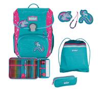 Scout Neo Exklusiv Superflash Extreme Juego de mochilas escolares 4 piezas verde