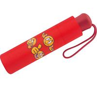 Scout Paraguas infantil con bandas reflectantes extra ligero, Emoji Red, 90 cm