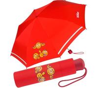 Scout Paraguas infantil con bandas reflectantes extra ligero, Emoji Red, 90 cm