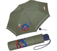 Scout Paraguas para niños de bolsillo con tiras reflectantes, extra ligero, Adventure, 90 cm