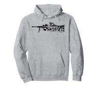 Scout Snipurr Divertido Francotirador de Gatos Sudadera con Capucha