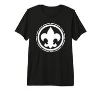 Scouting Fleur De lis & Scout Law BSA Cub Scouts Logo Camiseta Premium
