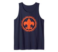 Scouting Fleur De lis & Scout Law BSA Cub Scouts Logo Camiseta sin Mangas
