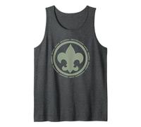 Scouting Fleur De lis & Scout Law BSA Cub Scouts Logo Camiseta sin Mangas