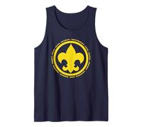 Scouting Fleur De lis & Scout Law BSA Cub Scouts Logo Camiseta sin Mangas