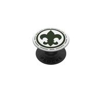 Scouting Fleur De lis & Scout Law BSA Cub Scouts Logo PopSockets PopGrip Adhesivo