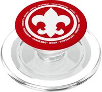 Scouting Fleur De lis & Scout Law BSA Cub Scouts Logo PopSockets PopGrip para MagSafe