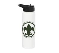Scouting Fleur De Lis & Scout Law BSA Cub Scouts Logo Stainless Steel Insulated Water Bottle