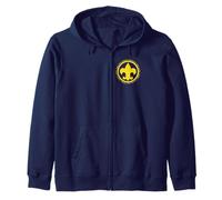 Scouting Fleur De lis & Scout Law BSA Cub Scouts Logo Sudadera con Capucha